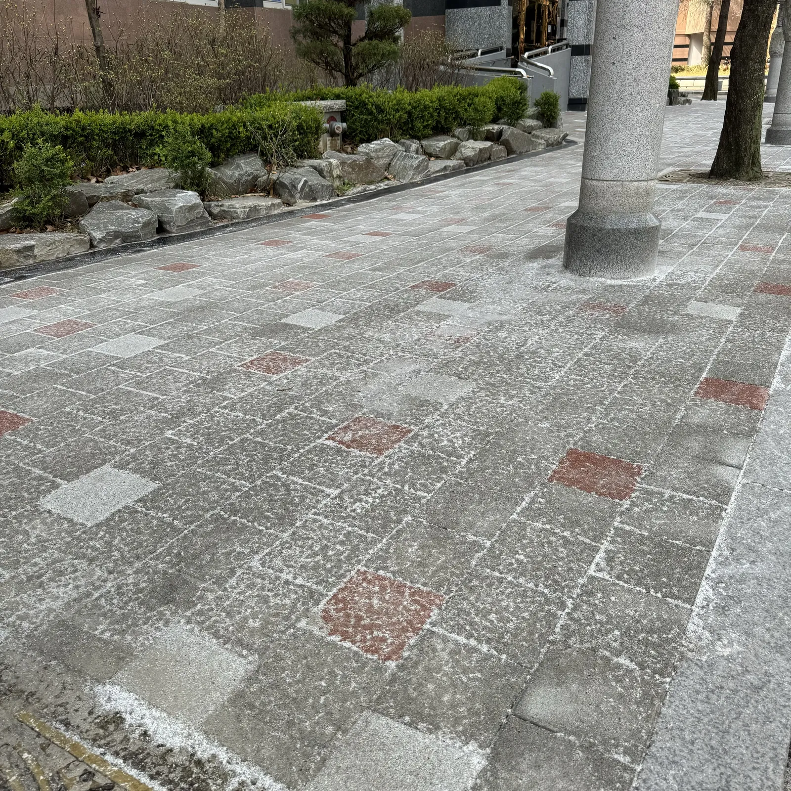 파주 단독주택 마당 보도블럭 포장